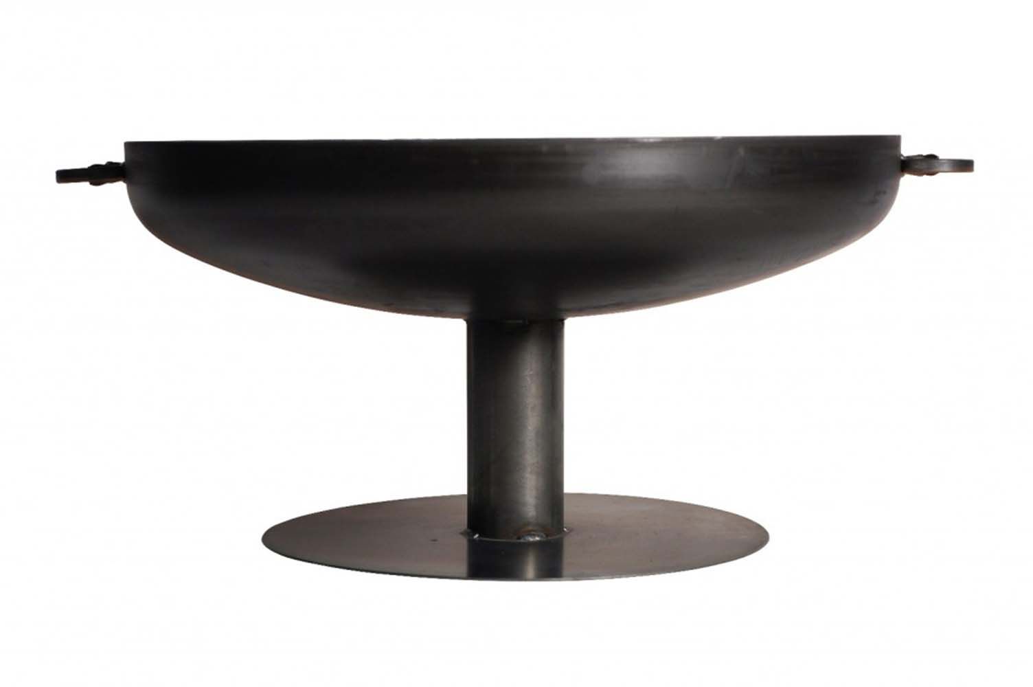 Brasero rond en acier sur pied design 70 cm