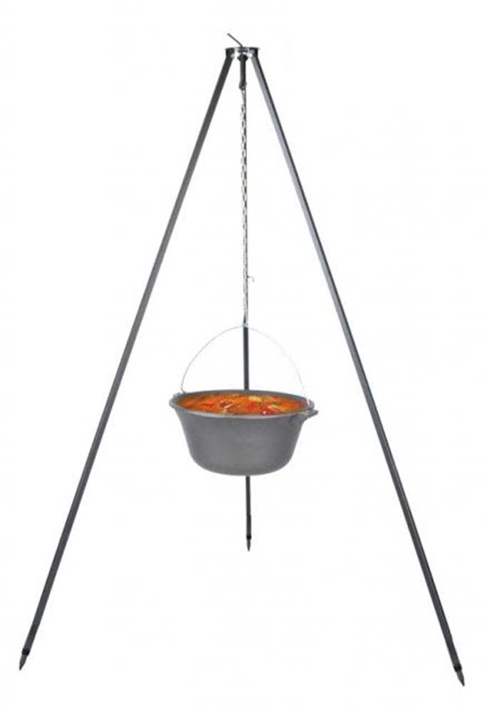 Chaudron en fonte sur trépied 7,2 litres