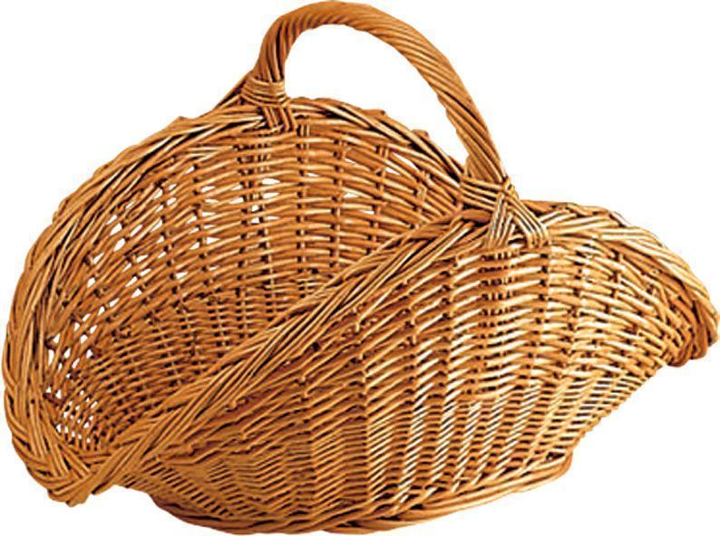 Panier à bûches en osier