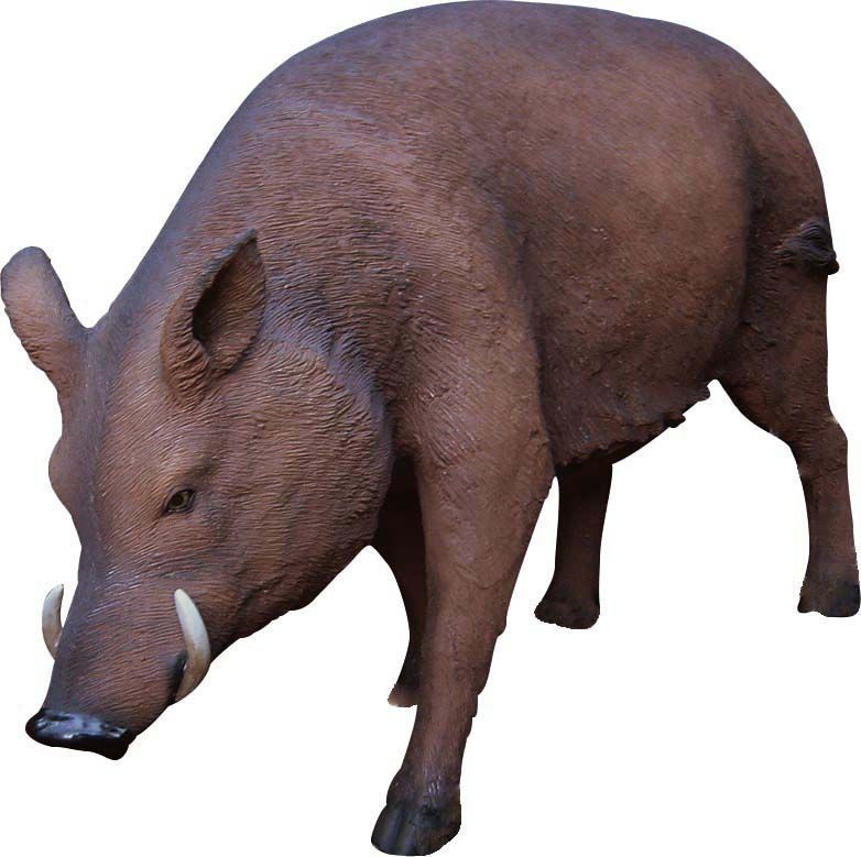 Sanglier en résine 117 cm
