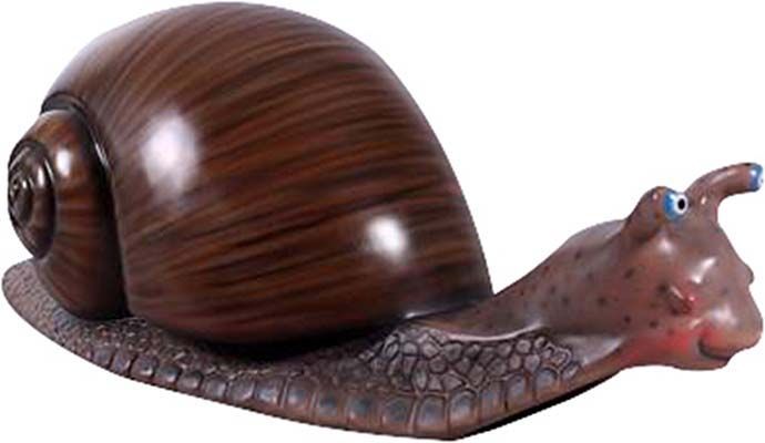 Escargot géant en résine 130 cm