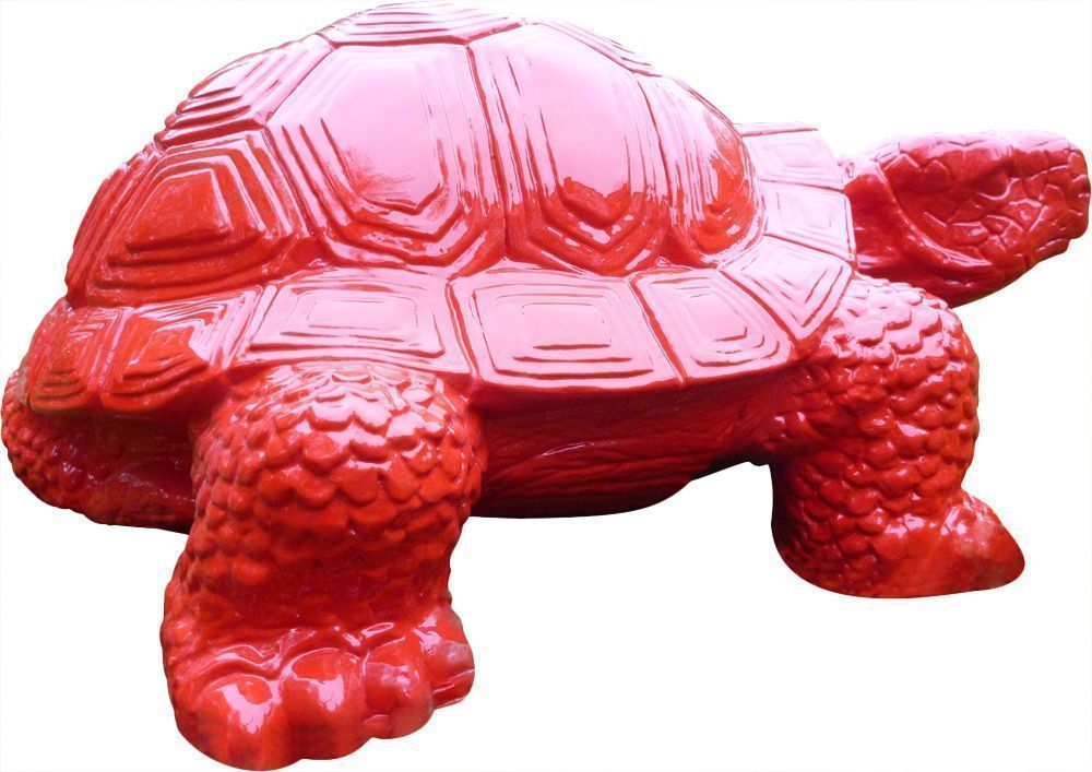 Tortue design en résine 71 cm