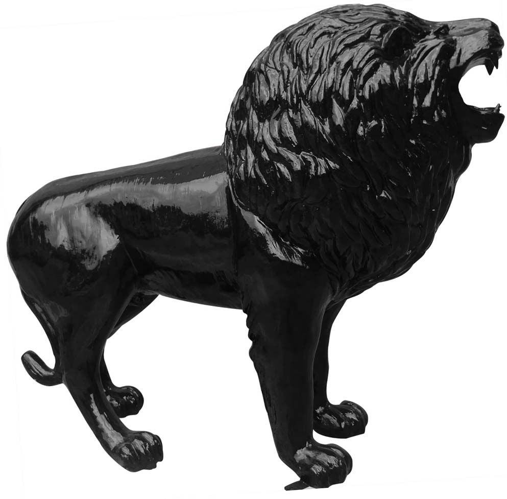 Lion design en résine 148 cm