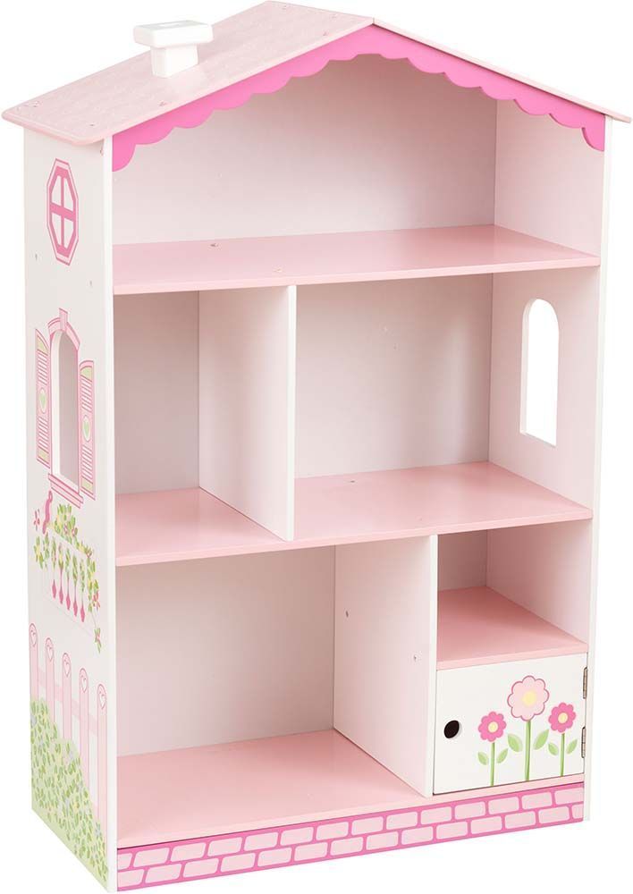 Bibliothèque petite maison de poupée