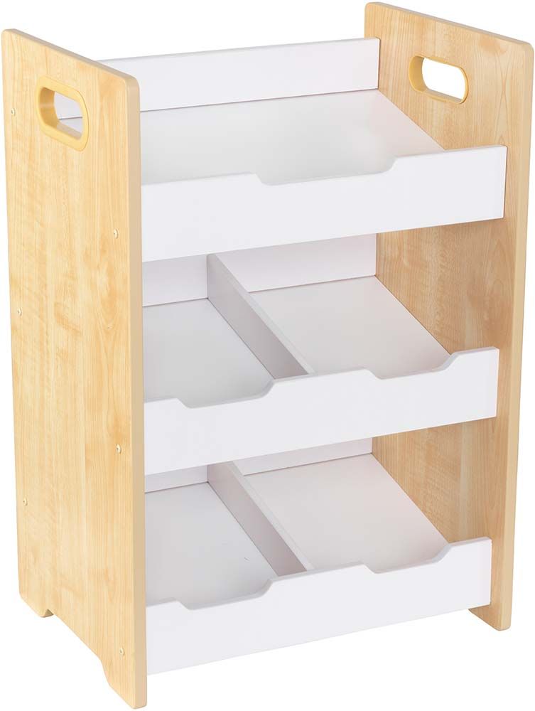 Etagères de rangement inclinées 5 compartiments