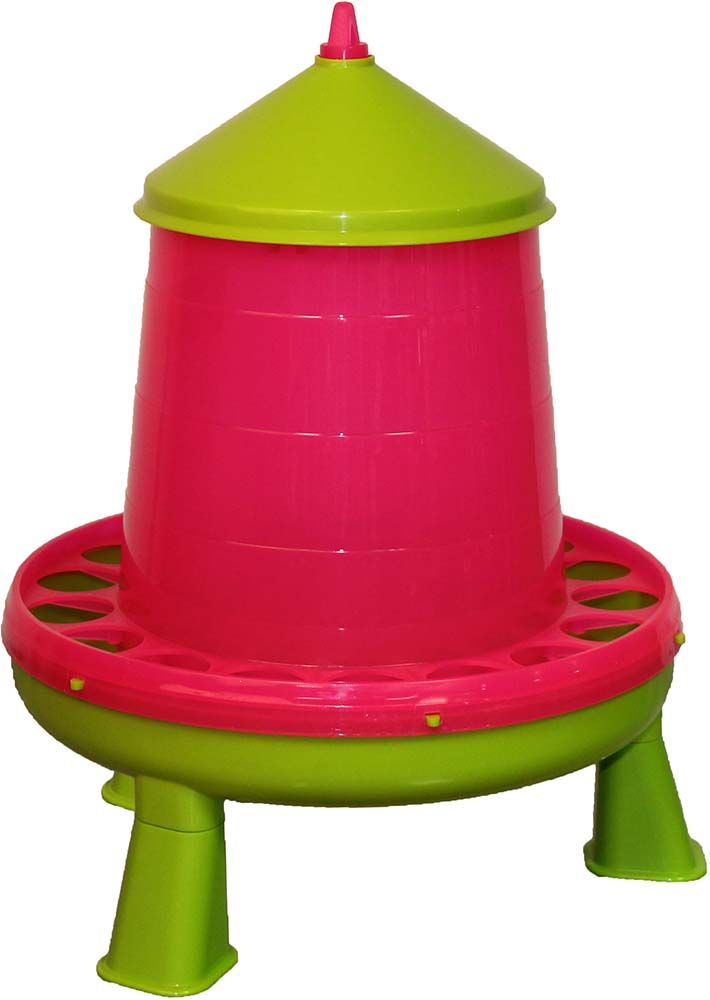 Nourrisseur en plastique avec pied 8 kg