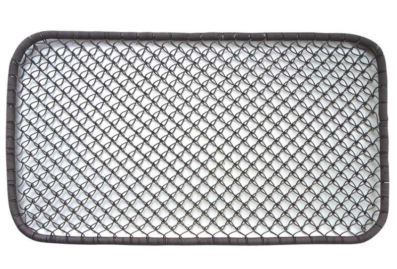 Paillasson en métal vieilli 67x40cm