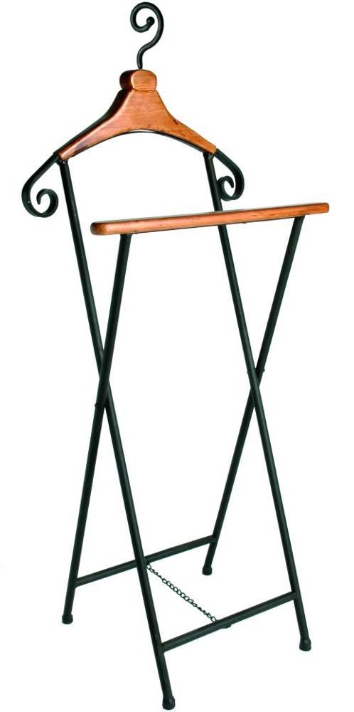 Valet de nuit antique bois et fer