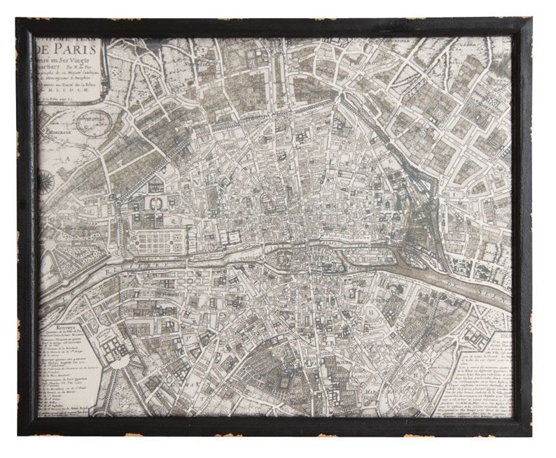 Tableau plan de Paris