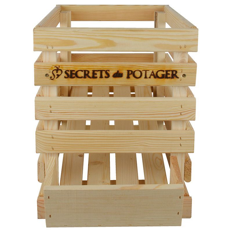 Caisse à oignons en bois