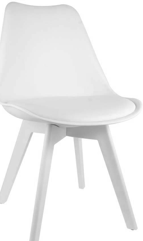 Chaise unicolore design