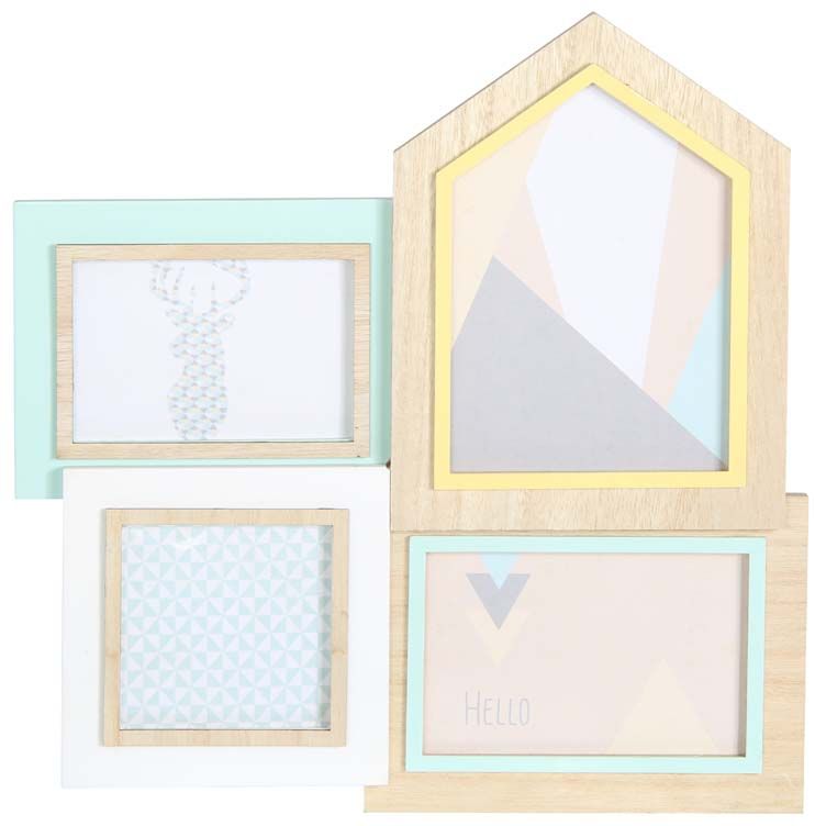 Cadre photo pêle-mêle Scandinave