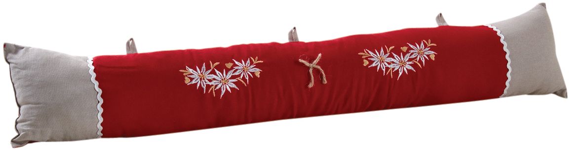 Bas de porte en coton et lin Edelweiss