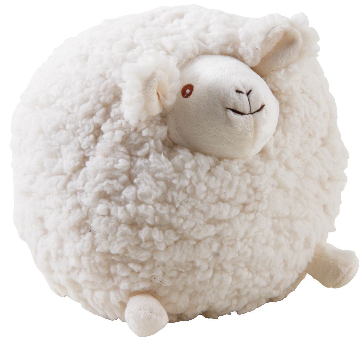 Mouton en laine blanc Shaggy Moyen modèle