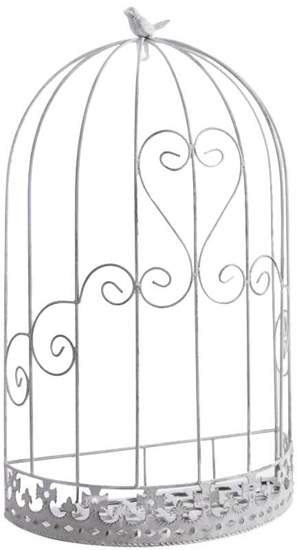 Cage murale déco oiseau en métal Taille 1
