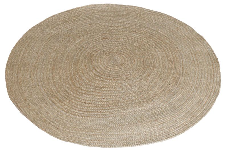 Tapis rond jute naturelle Diamètre 120cm