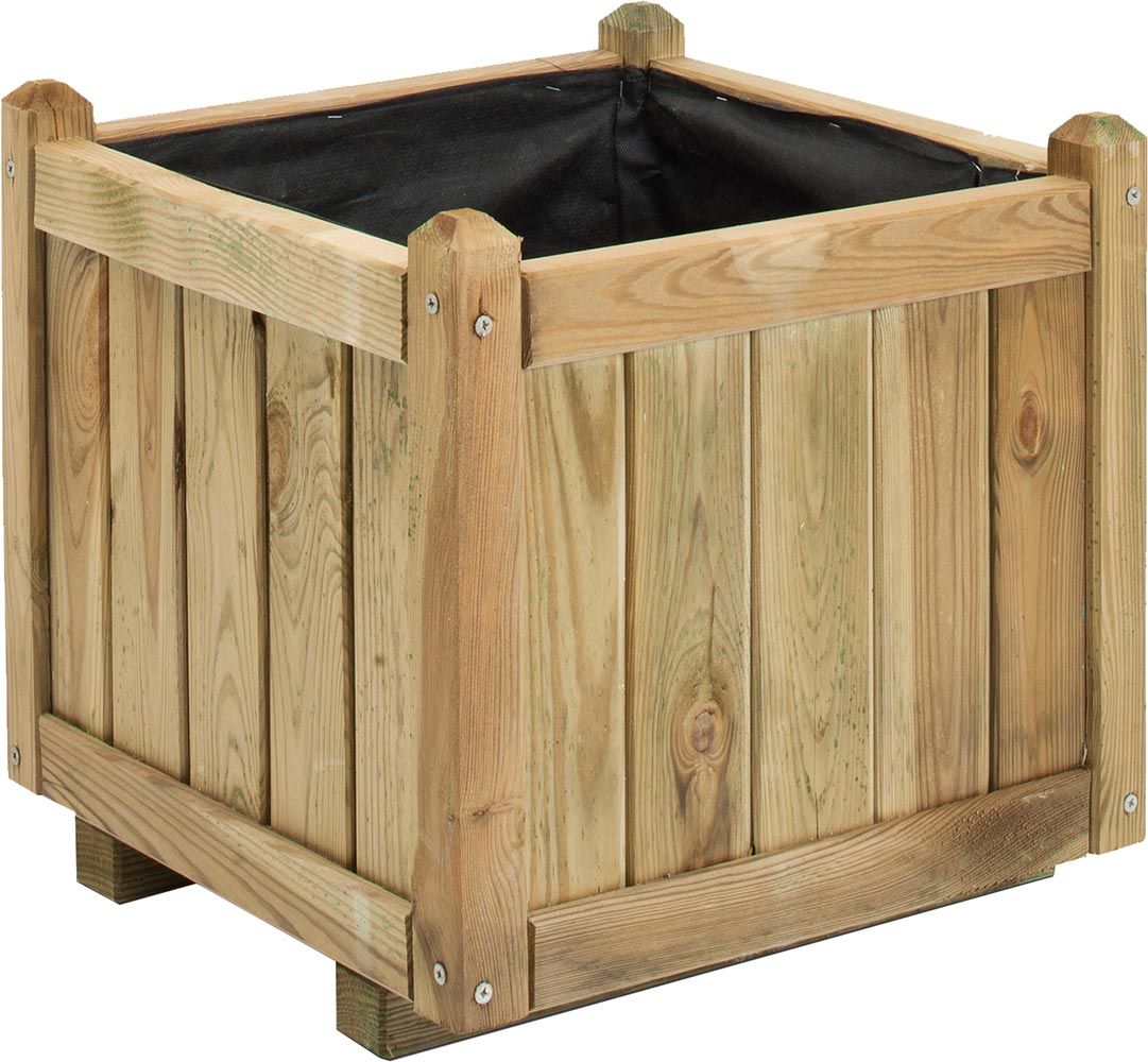 Bac à fleurs bois Vendôme 52 litres