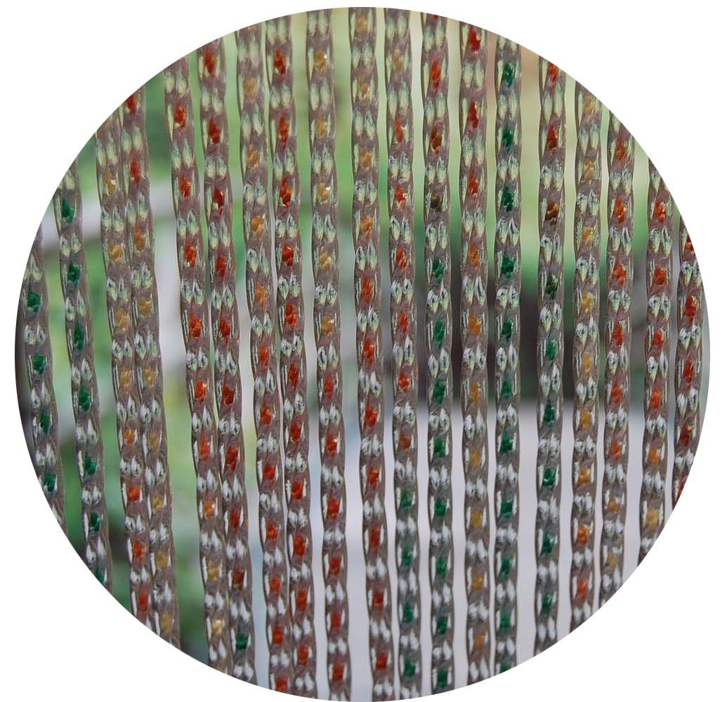 Rideau de porte en PVC Lazio multicolore 100 x 230 cm