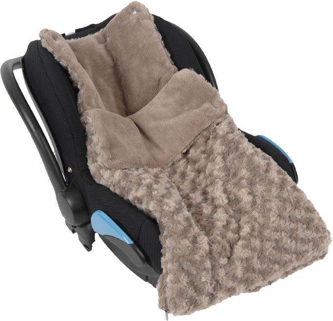 Nid d'ange taupe 6/12 mois