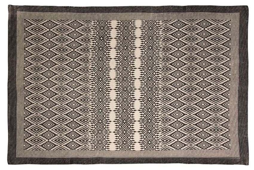 Tapis ethnique en coton