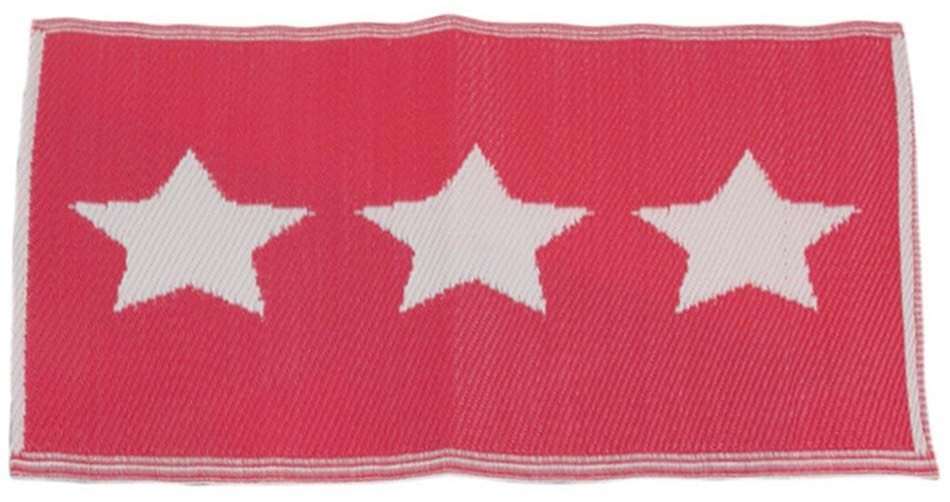 Tapis déco étoile Rose