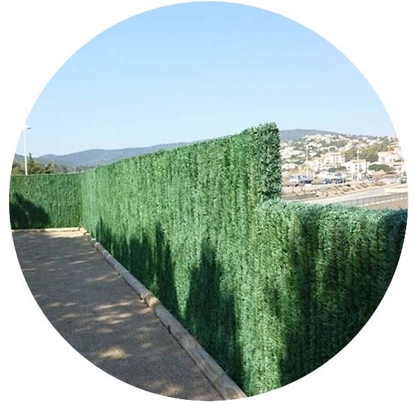 Haie artificielle 110 brins vert pin en rouleau 1.2 x 3 m