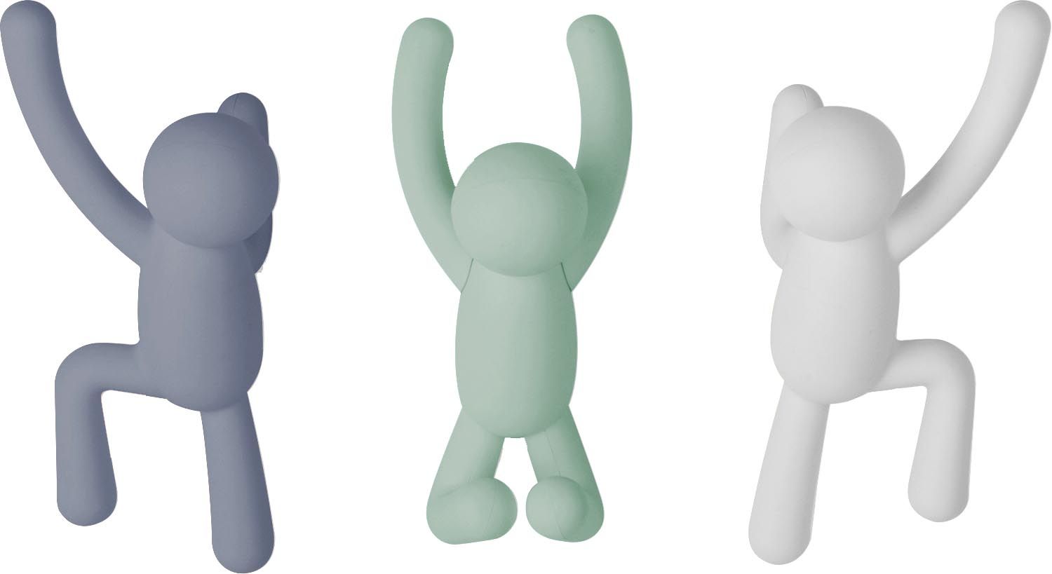 Patère bonhomme Buddy (Lot de 3)