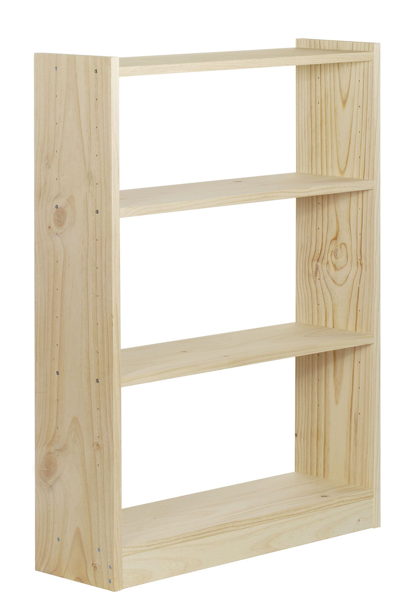 Bibliothèque Gala en pin 4 tablettes