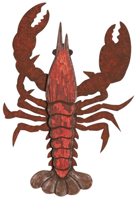 Homard décoratif mural