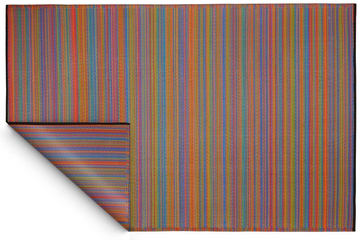 Tapis intérieur extérieur Cancun multicolore 150 x 90 cm