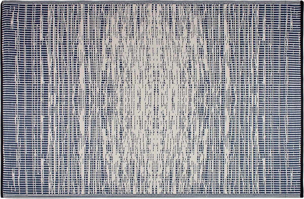 Tapis intérieur extérieur Brooklyn bleu foncé 270 x 180 cm