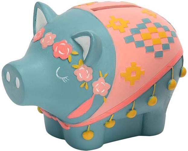 Tirelire cochon design Irina
