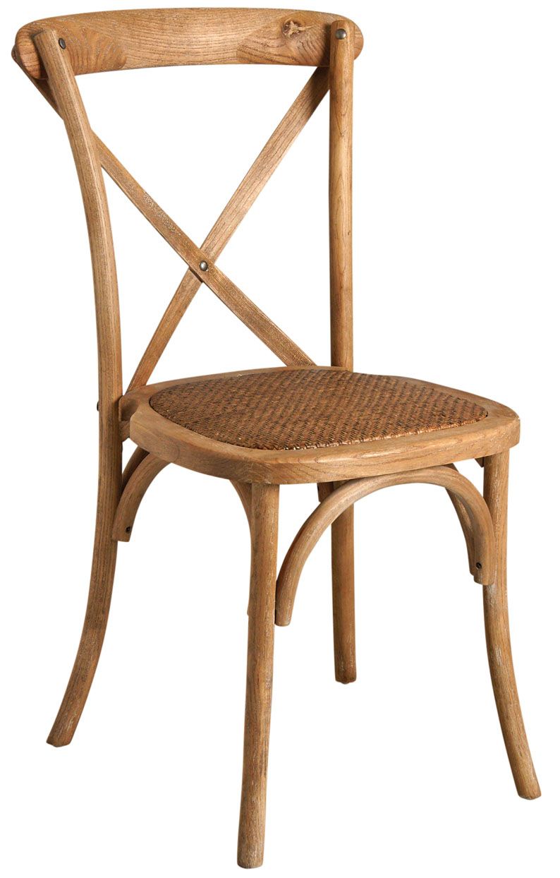 Chaise bistro en hêtre empilable