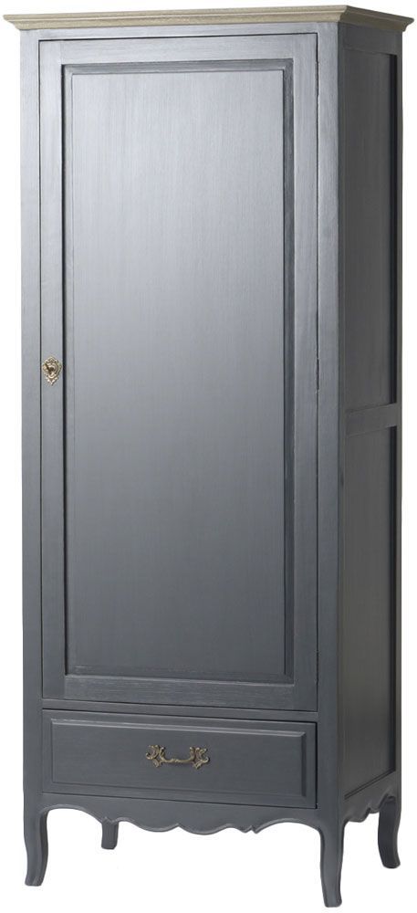 Bonnetière Murano Celeste en MDF et placage chêne