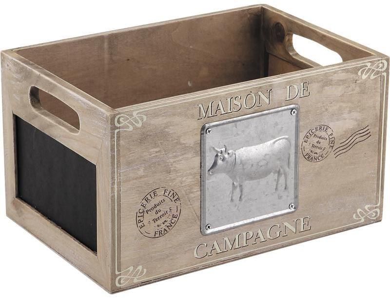 Caisse en bois Maison de campagne