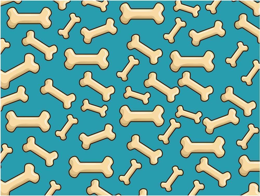 Protection de sol gamelles en vinyle Os