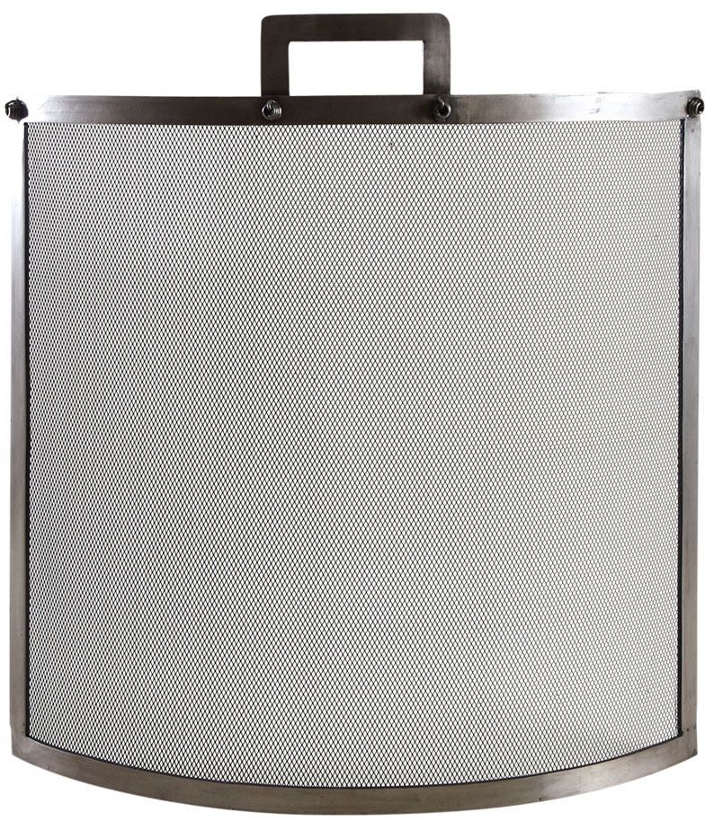 Pare-feu de cheminée en fer forgé