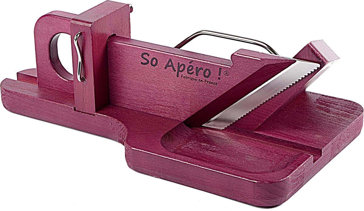 Trancheuse à saucisson en hêtre teinté So Apéro!
