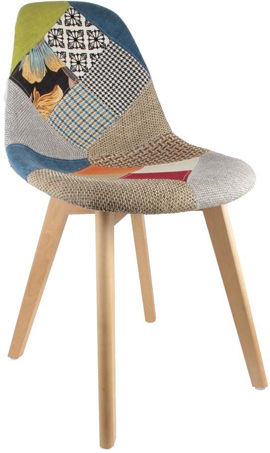 Chaise scandinave Patchwork