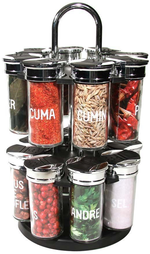 Carrousel à épices 16 pots
