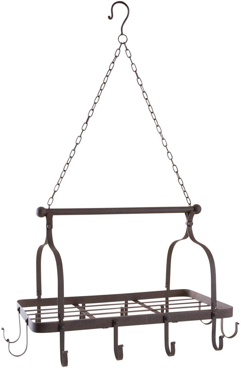 Suspension porte ustensiles en métal