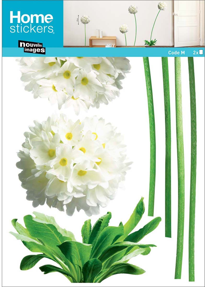 Sticker mural fleurs Primavera