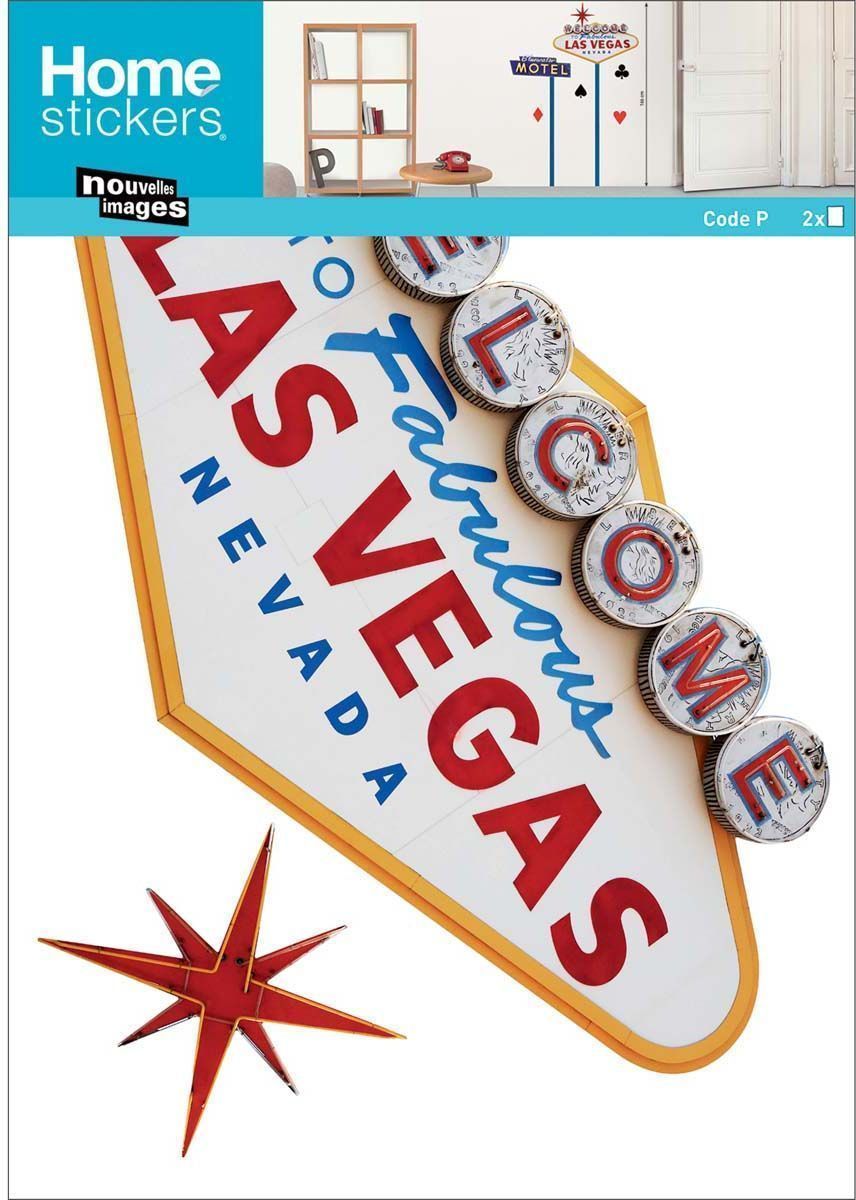 Sticker mural panneaux Welcome to Fabulous Las Vegas