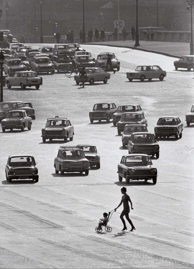 Toile imprimée La Meute - R. Doisneau 50x70 cm