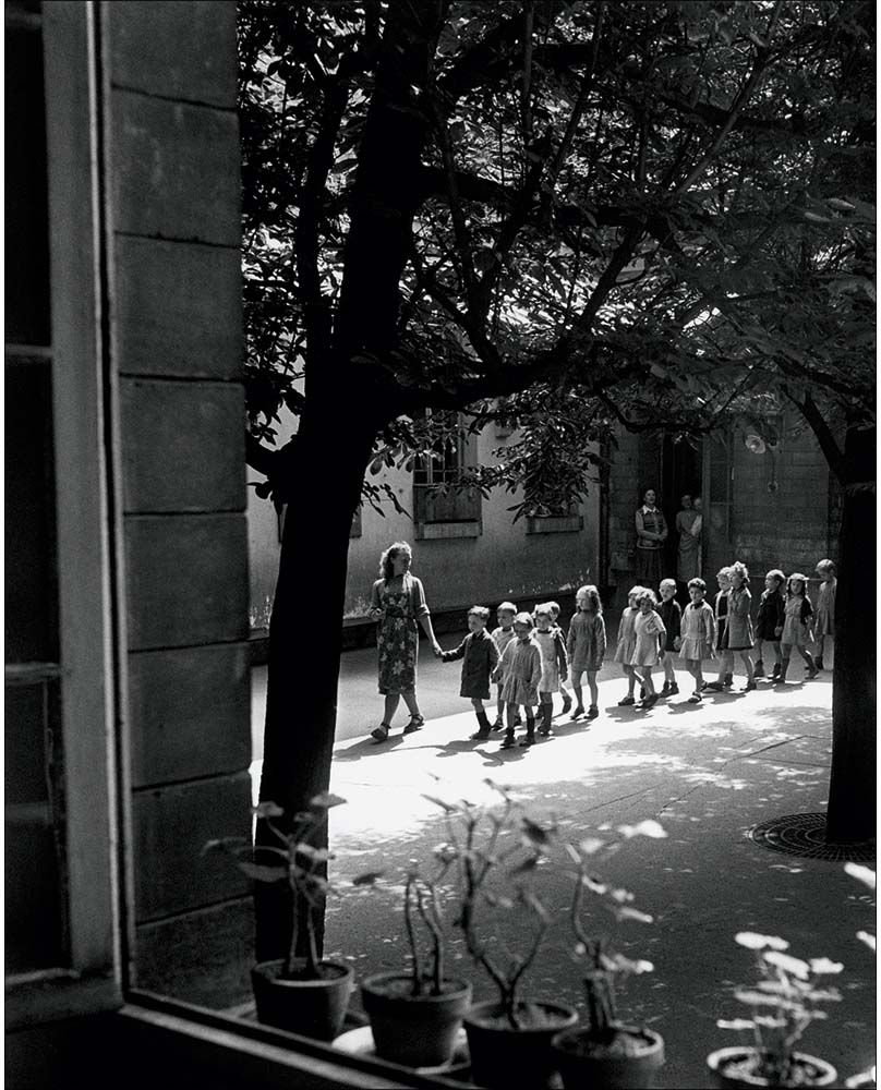 Affiche Ecole Ménilmontant - W. Ronis 40x50 cm