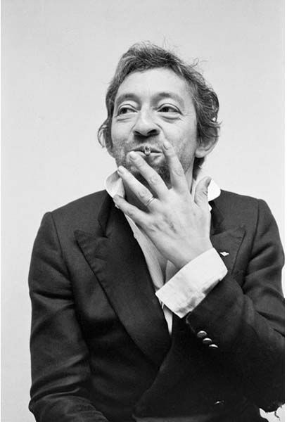 Affiche Serge Gainsbourg - G. Le Querrec 50x70 cm