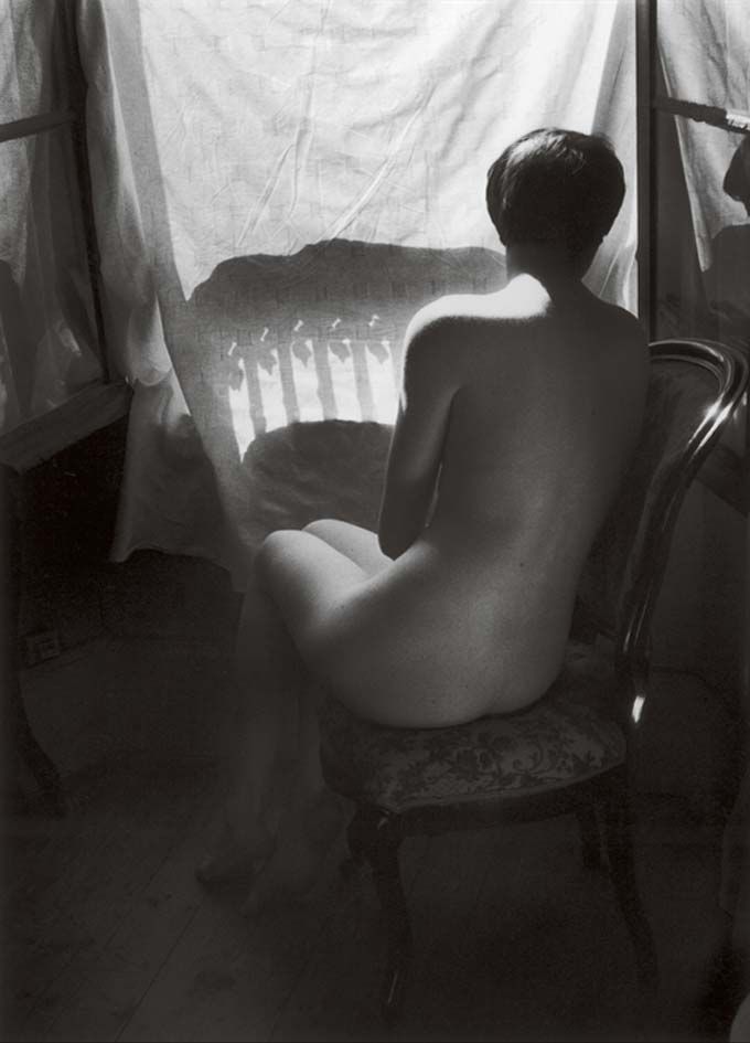 Toile imprimée Deena de dos - W. Ronis 50x70 cm