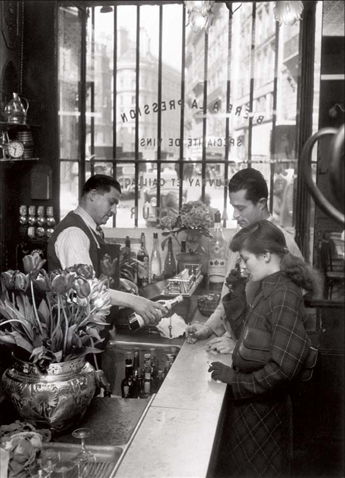 Toile imprimée Paris - W. Ronis 50x70 cm