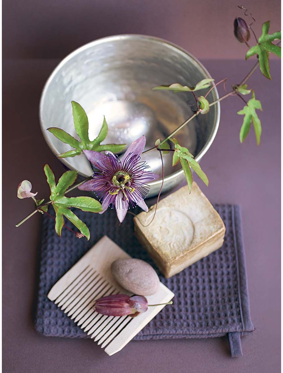 Affiche Spa mauve - A. Vuillon 30x40 cm