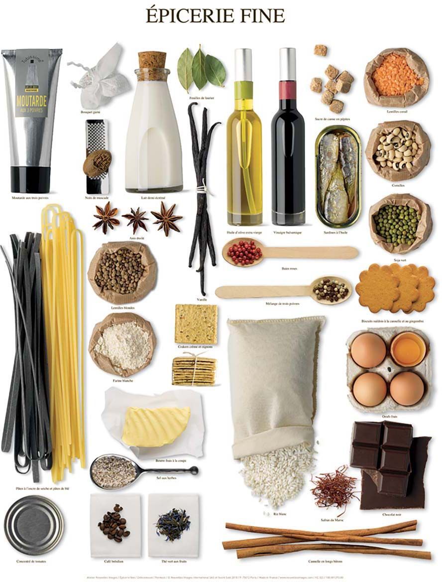 Affiche Épicerie fine 40x50 cm